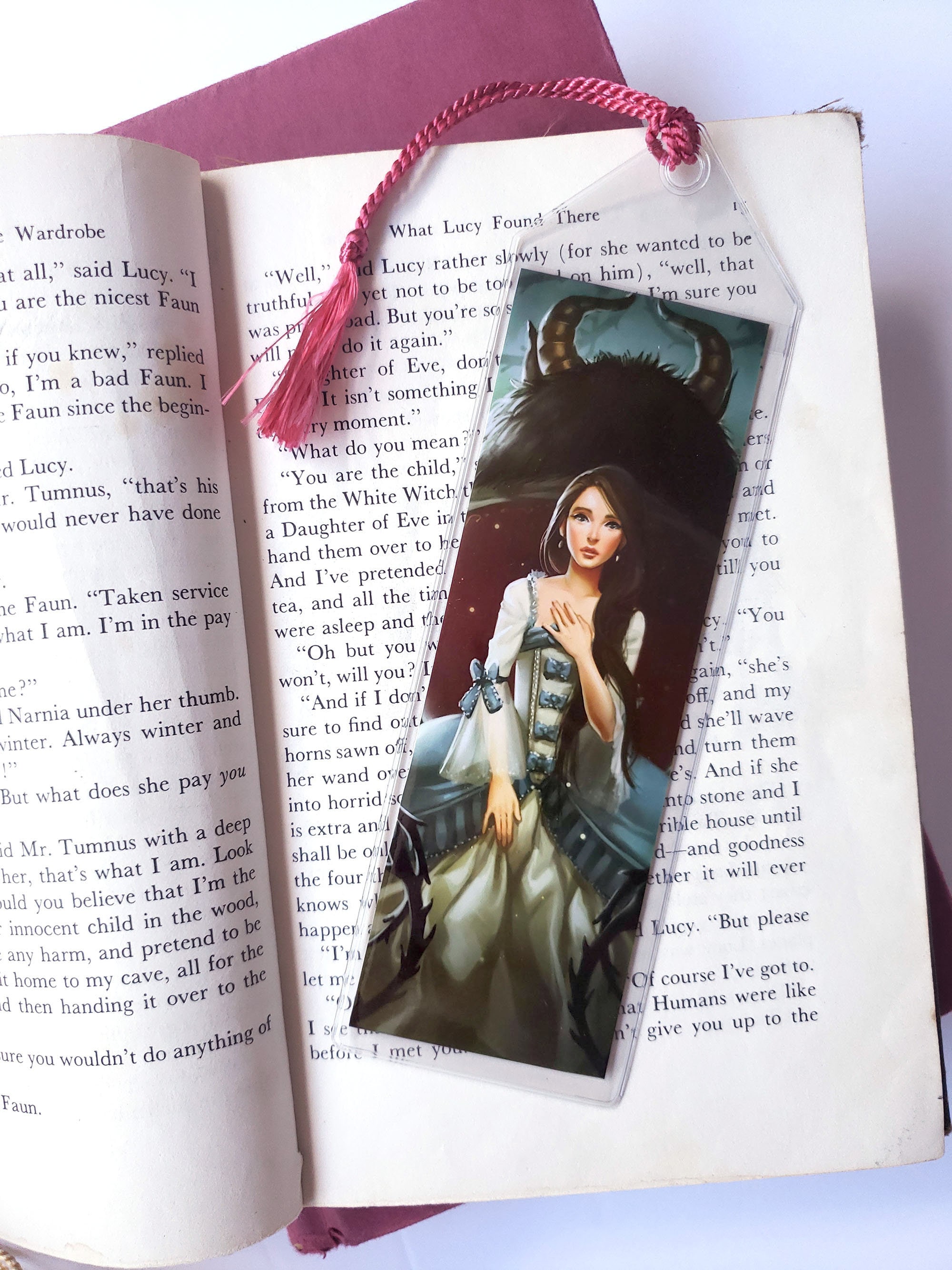 Beauty and the Beast Double Sided Bookmark - Etsy