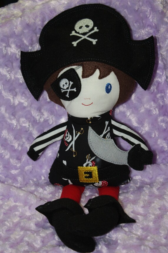 pirate rag doll