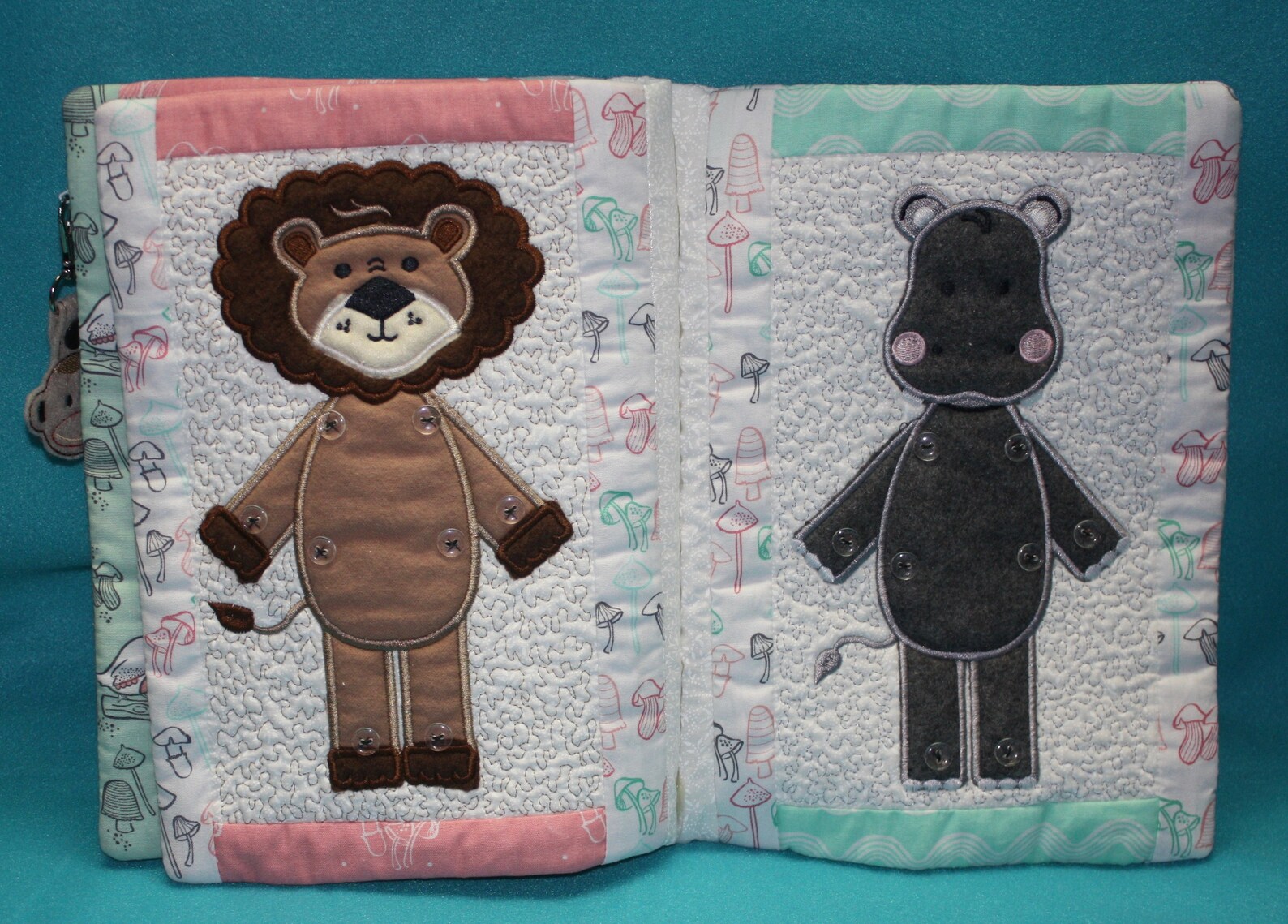 Dress up Doll Book Quilted Soft Book Cloth Doll Play Set Etsy