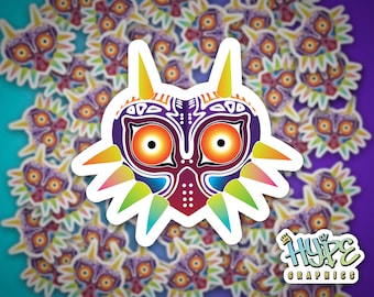 Majora's Mask Vinyl Sticker: Legend of Zelda Matte Decal