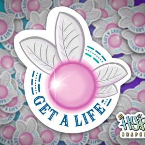 Legend of Zelda Fairy Sticker: Get a Life Waterproof Decal