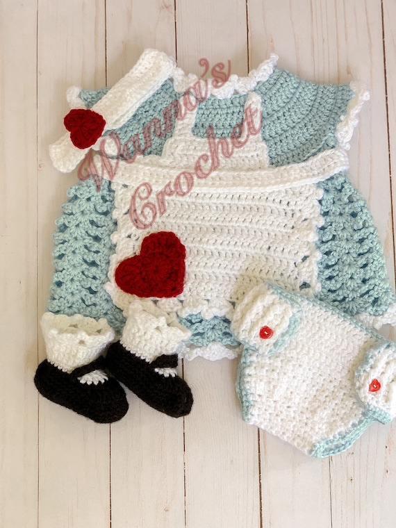 crochet alice in wonderland dress Alice in Wonderland Tutorial Amigurumi