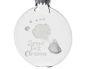 Child's Print Ornament