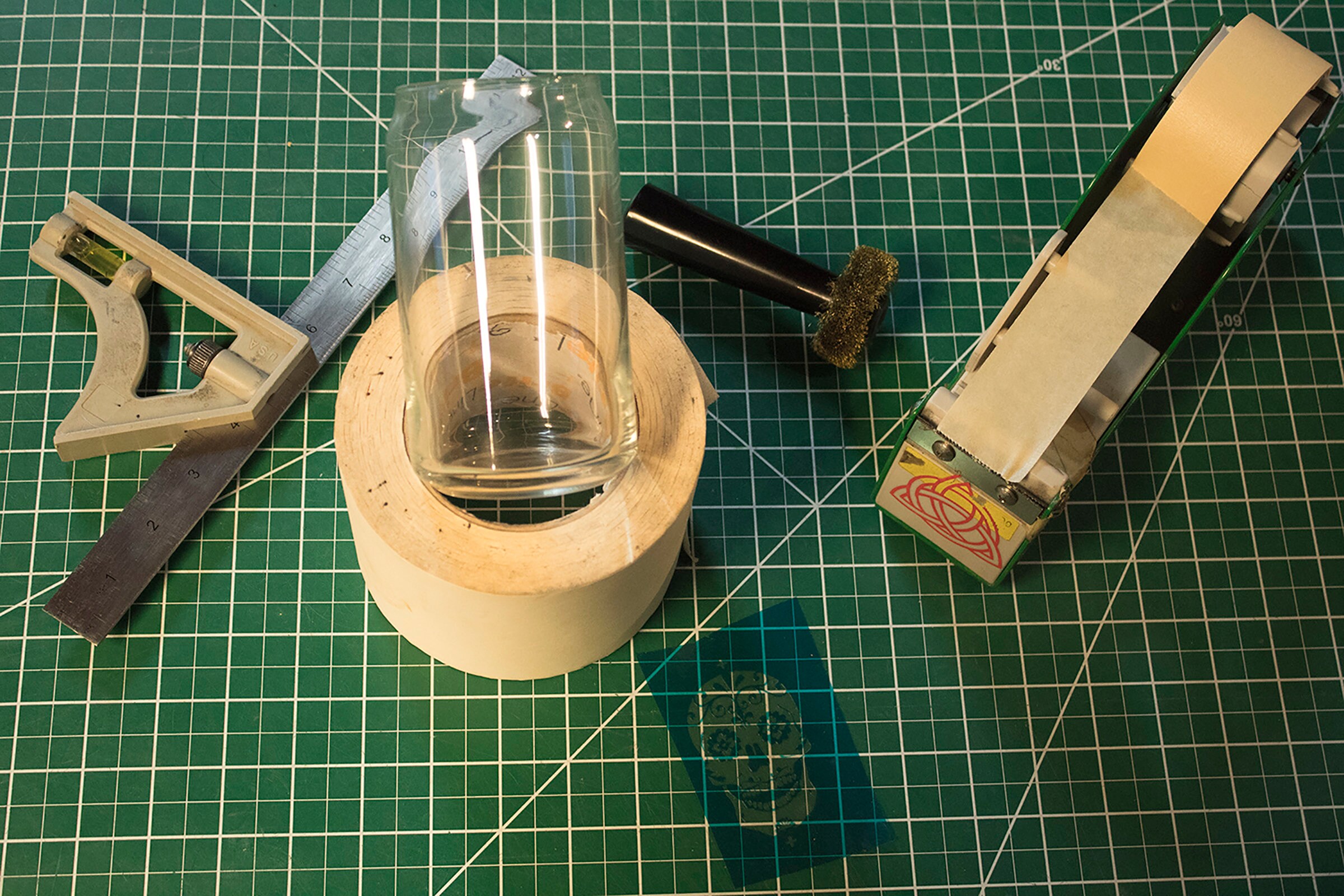 Compass Glass Nautical Glass Directional Glass Travel Etsy