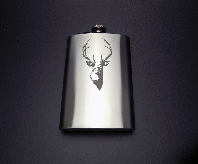 Deer Glass Hunting Glass Hunting Love Glass Deer Hunter Etsy