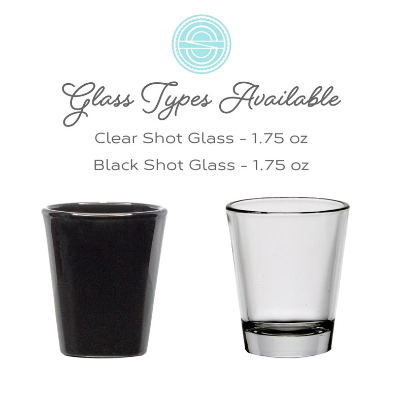 Custom Shot glass Your Design Shot Glass immagine 3