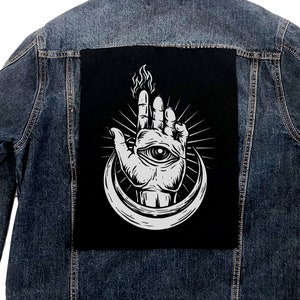 Illumination Of Soul, Punk, Patches, Sew on Patch, Punk Accessories, Punk Patches, punk vest, Anarchist, Feminist, Socialist, DIY, Leftist