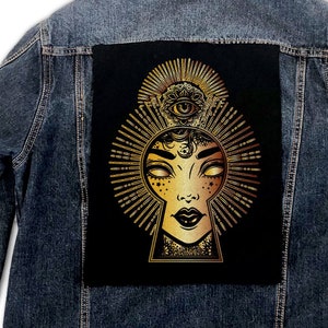 The Trance Back Patch, Punk, Patches, Sew on Patch, Punk Accessories, Punk Patches, punk vest, Anarchist, Feminist, Socialist, DIY, Leftist
