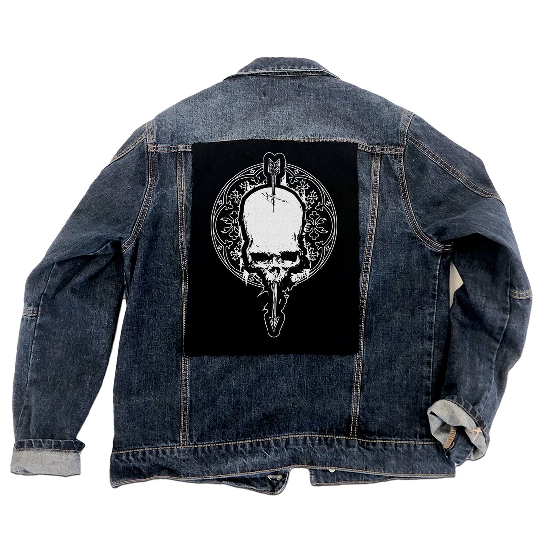 The Arrow Back Patch, Punk Patches, Punk Patch, Sew on Patch, Patches ...