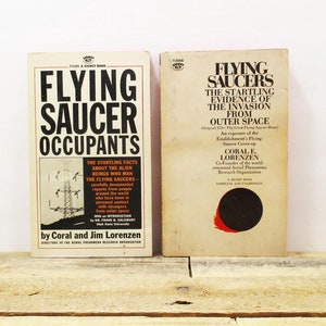 Pair of 1960s UFO Books by Coral E Lorenzen