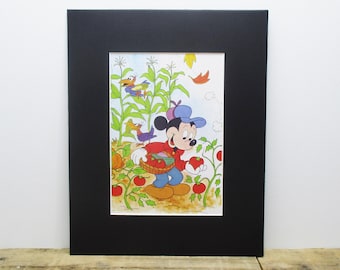 Vintage Puff the Magic Dragon Print / Illustration. Perfect 8 x 10 Vintage Disney Art for a Retro Nursery from Disney's 'Petes Dragon'