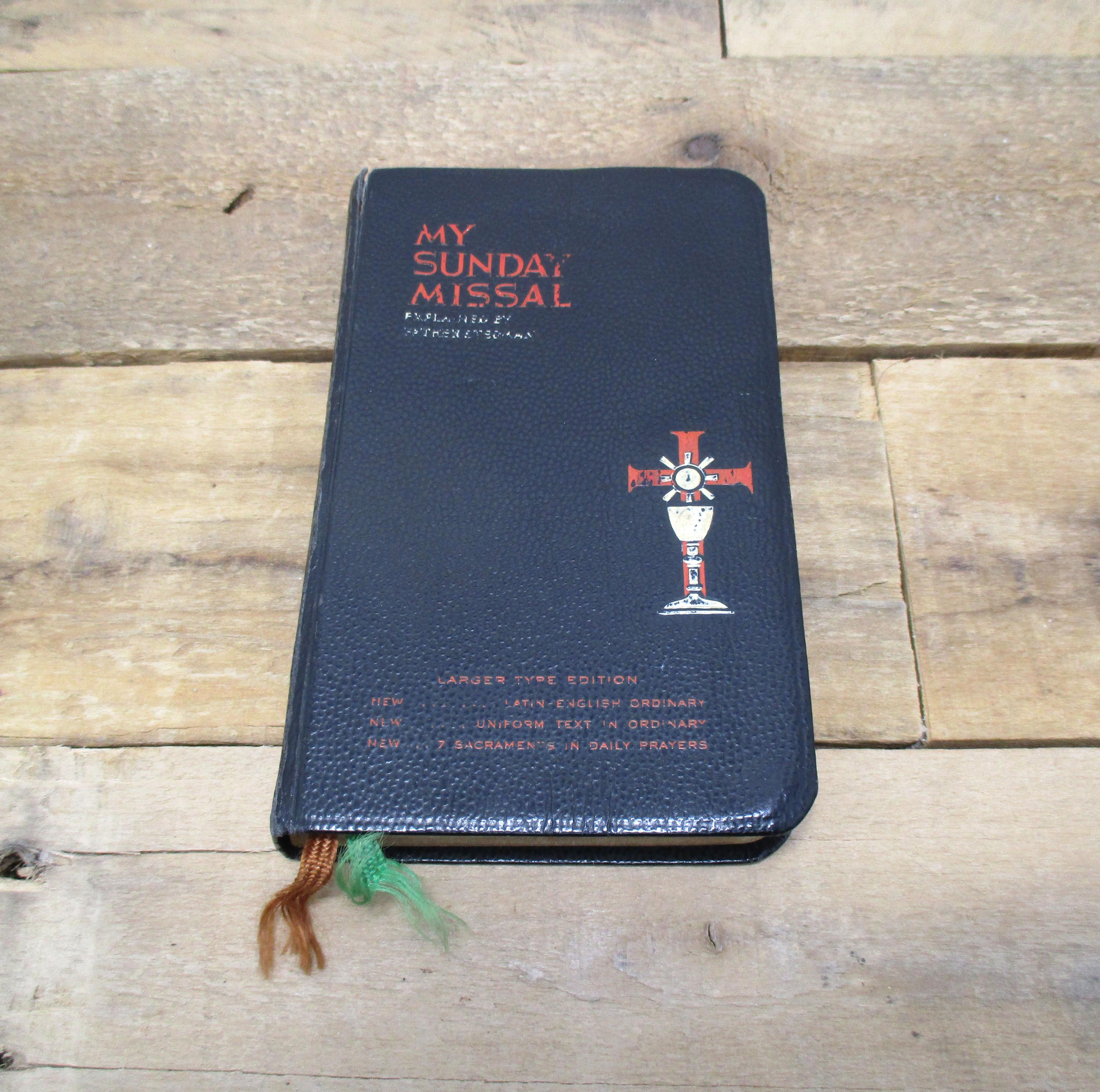 Vintage My Sunday Missal by Rev. Joseph F. Stedman | 1947–48