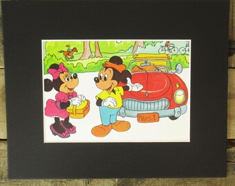 ディズニー アートセット ヴィンテージ ディズニー100周年記念「復刻アート企画」第5弾 1983年描き起こしの