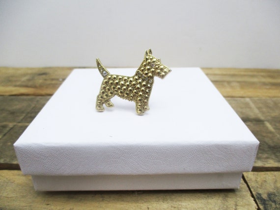 Vintage Scottie Dog Pin by the 1928 Jewelry Compa… - image 3