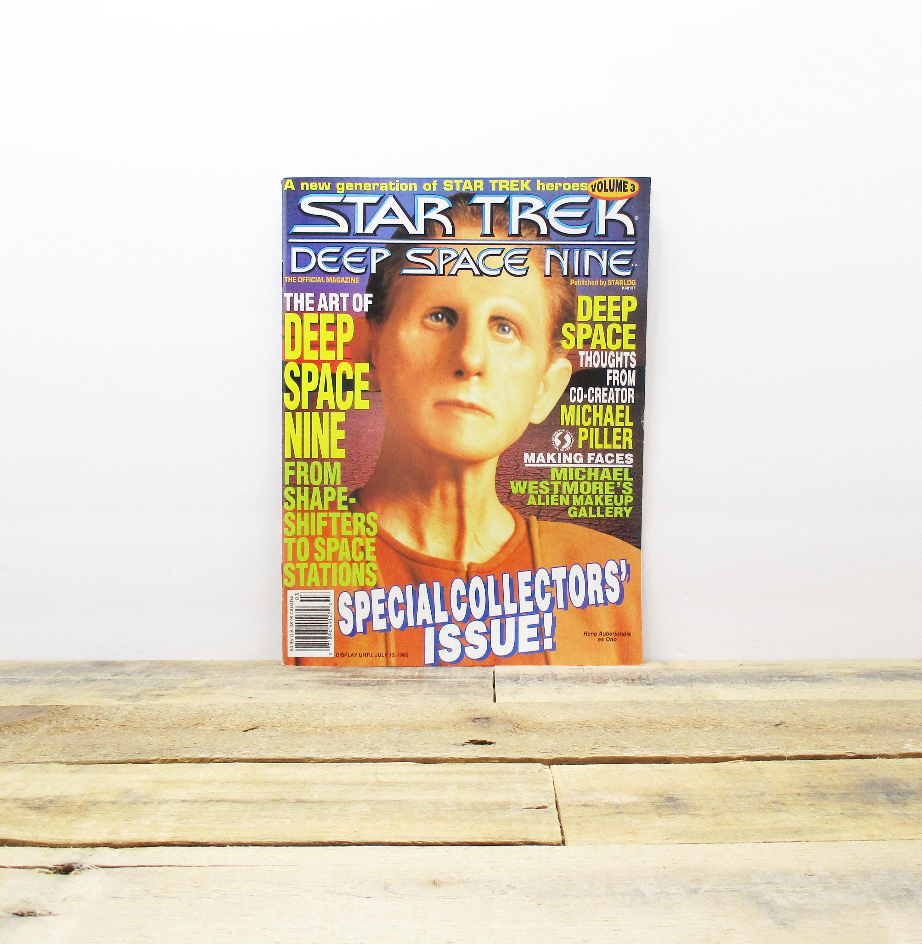 1993 - Deep Space Nine Magazine - Star Trek Collectible - Etsy