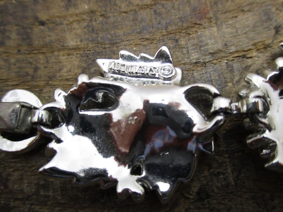 Vintage Sarah Coventry Whispering Leaves Bracelet… - image 3