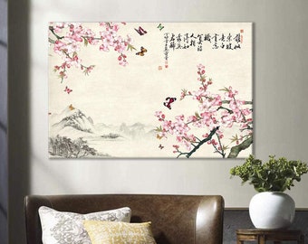 cherry blossom art etsy