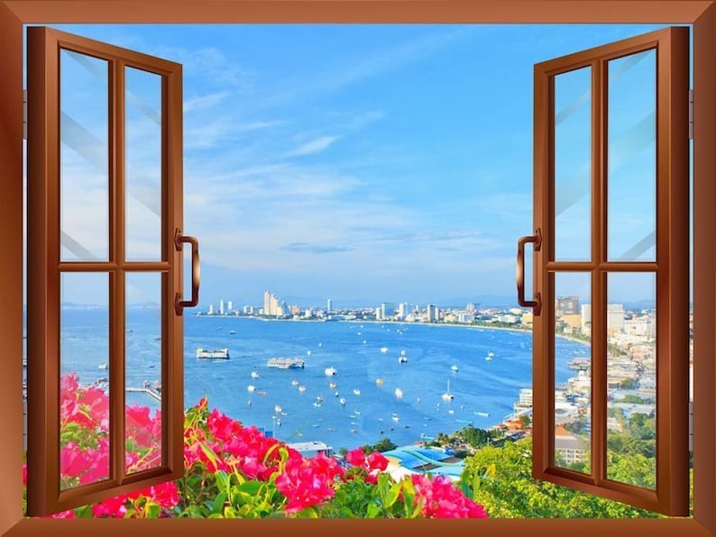 Beach of Pattaya Removable Wall Sticker Wall Mural Wall26