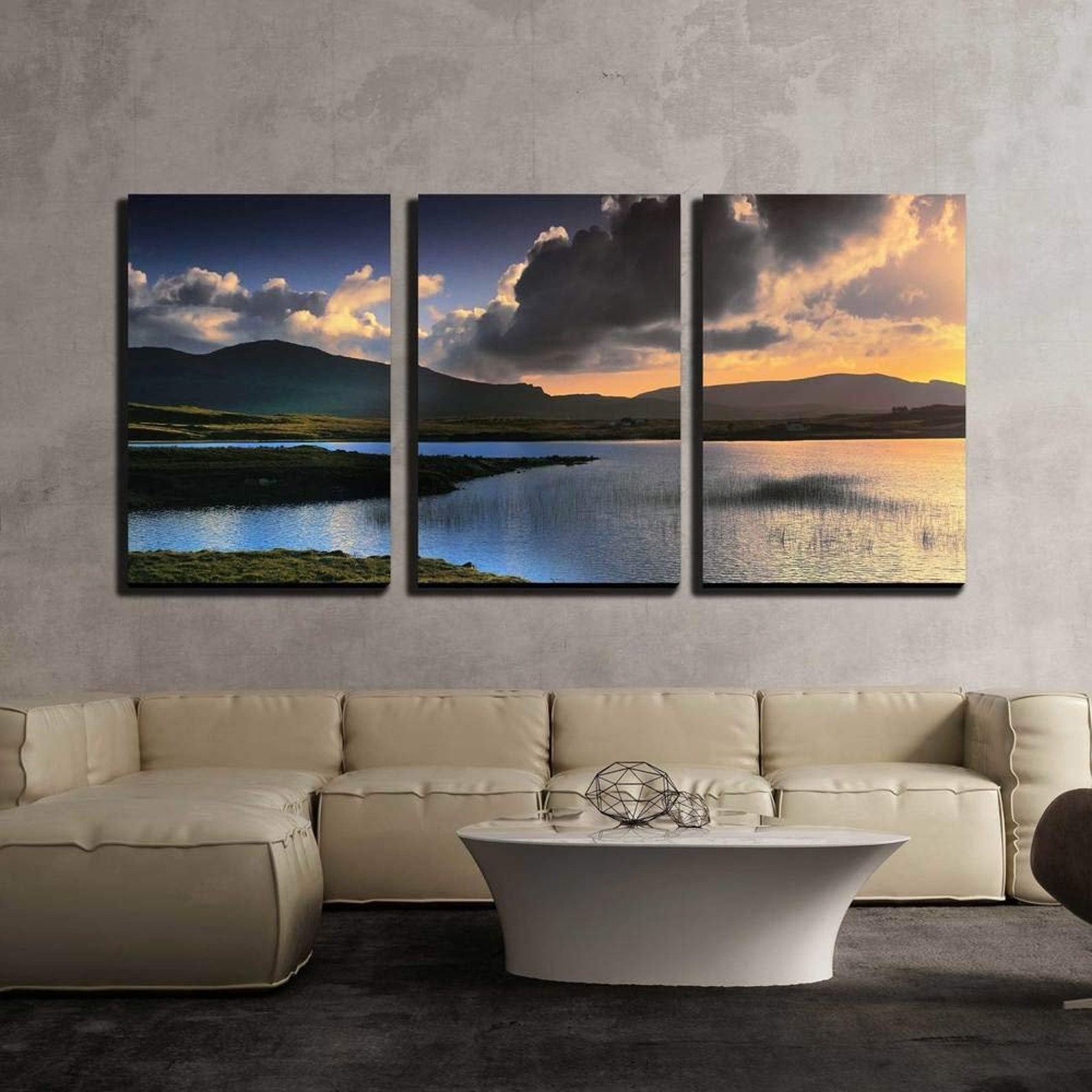 Wall26 3 Piece Canvas Wall Art the Isle of Skye in | Etsy