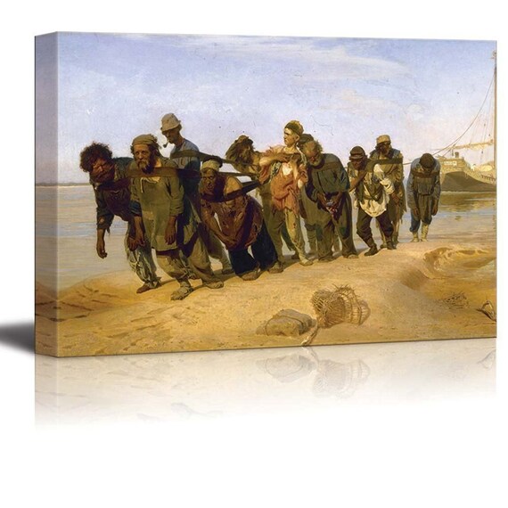 Repin Sadko in the Underwater Kingdom Giclee Canvas Print