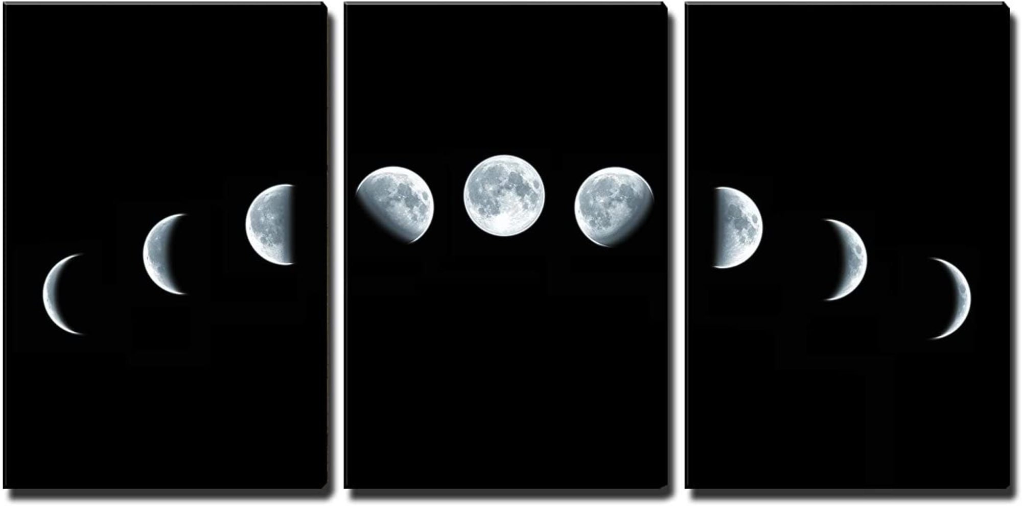 Фазы Луны обои. Фазы Луны анимация. Обои на рабочий стол фазы Луны. Лунный цикл арт.