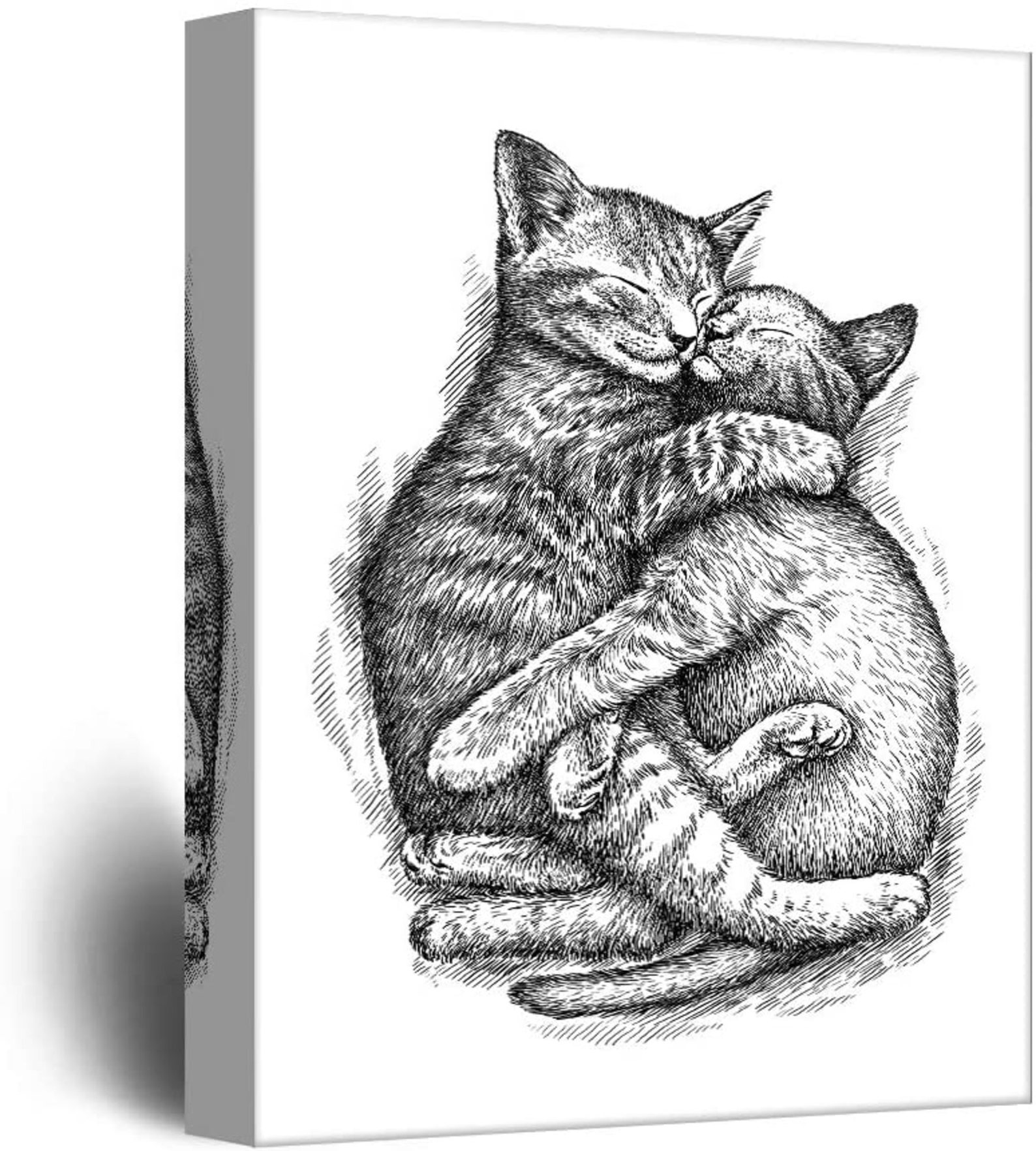 Wall26 Canvas Wall ArtCute Cat and DogCanvas Prints Home Etsy