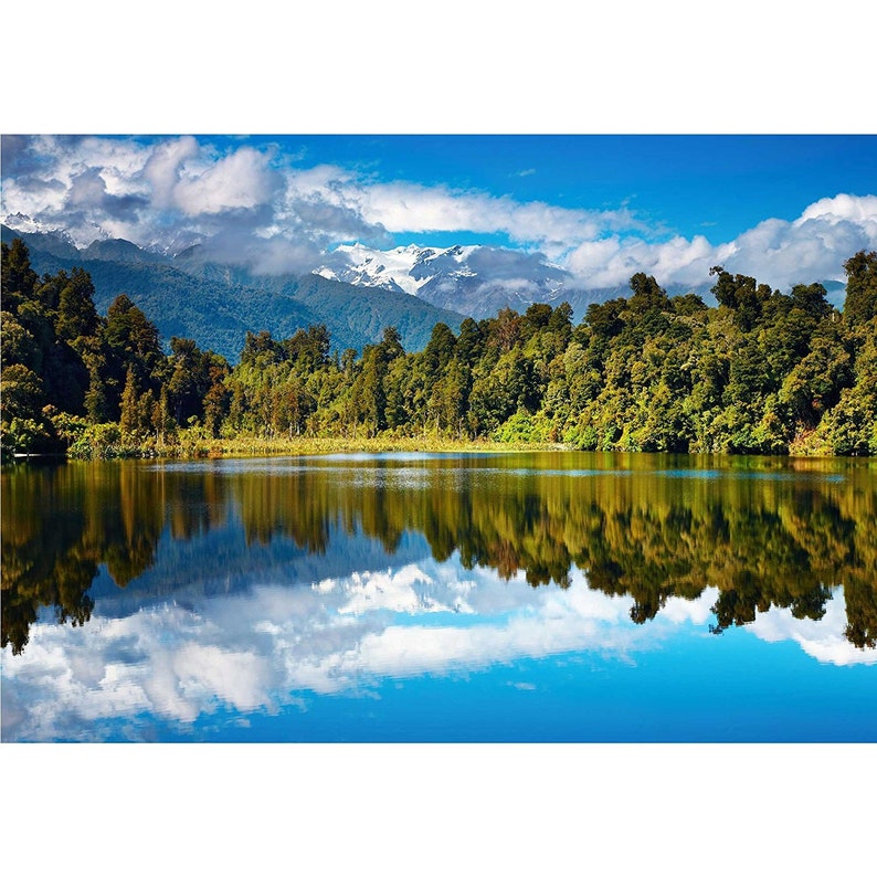 Removable Wall Mural New Zealand Beautiful Lake Southern Alps wall26 Self-adhesive Large Wallpaper