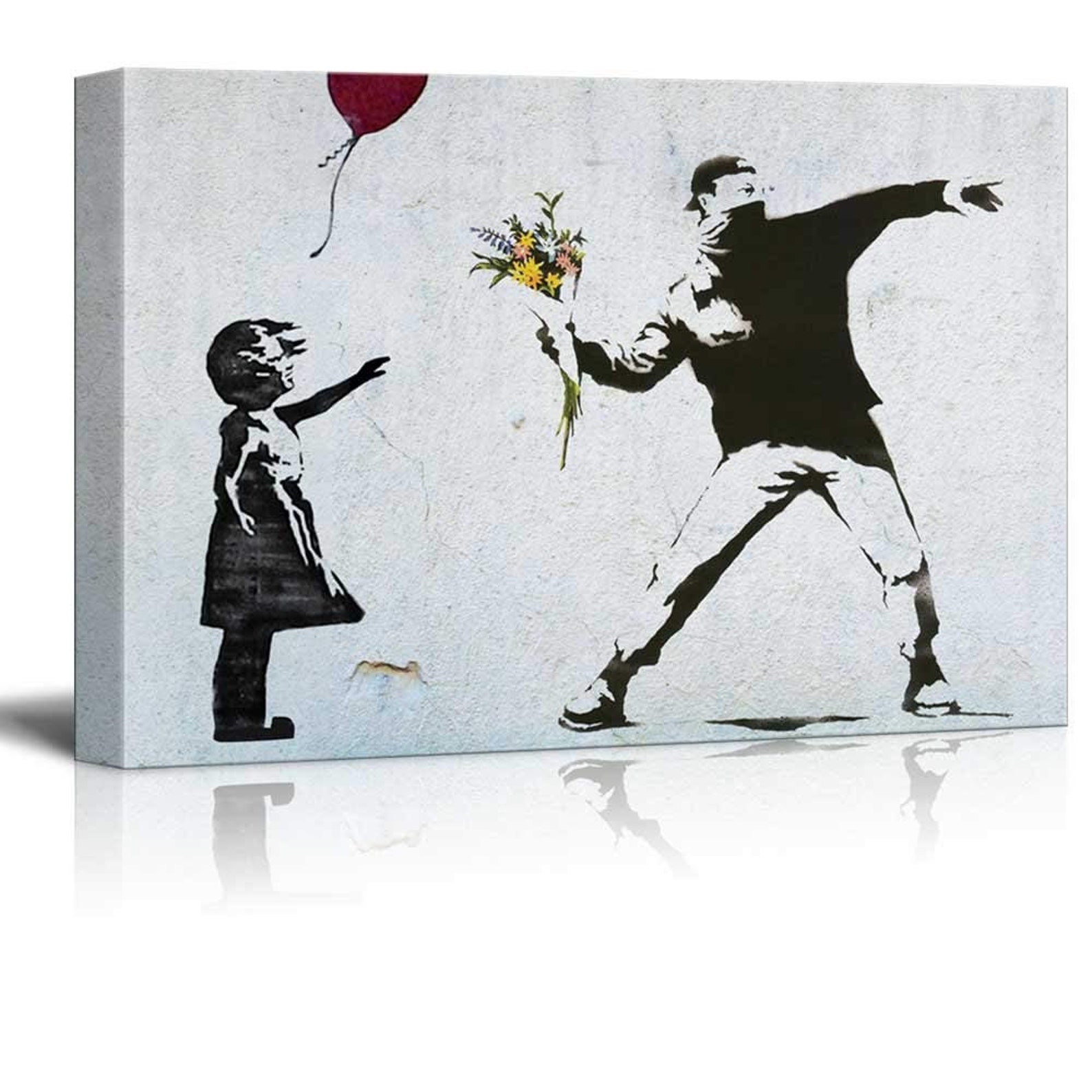 Бэнкси купить. Rage, Flower Thrower Бэнкси. Метатель цветов Banksy. Художник Бэнкси картины. Бэнкси футболист.