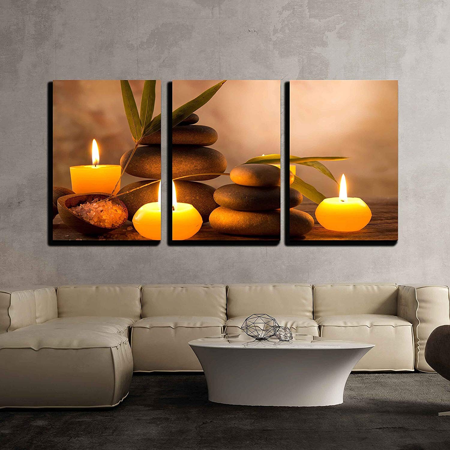 Wall26 3 Piezas Lienzo Arte de pared Spa Still Life con Etsy