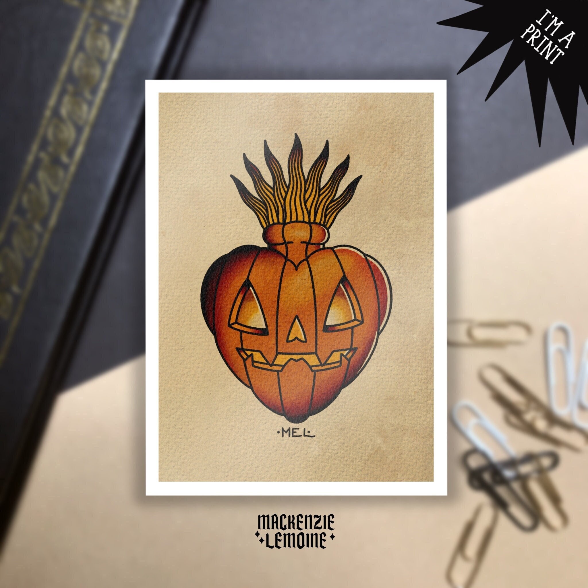 I had so much fun creating this little pumpkin tattoo 🧡 This particular  piece was part of my 2022 Halloween flash. I would love to ... | Instagram