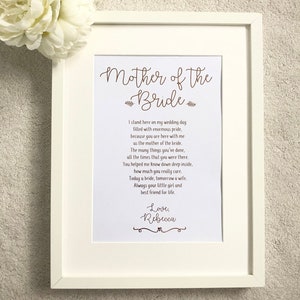 Mutter der Braut Print, Mutter der Braut Foliendruck, Geschenk für Mutter der Braut, Mutter der Braut Geschenk, Hochzeitsgeschenk