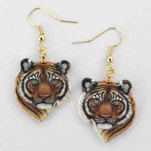 Tiger Earrings
