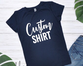 custom girl shirts