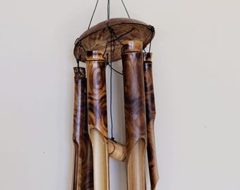 Bamboo Chime-Fire burnt