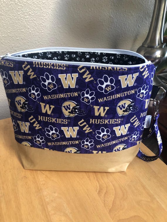 University of Washington Huskies Knitting and Crochet Project Bag
