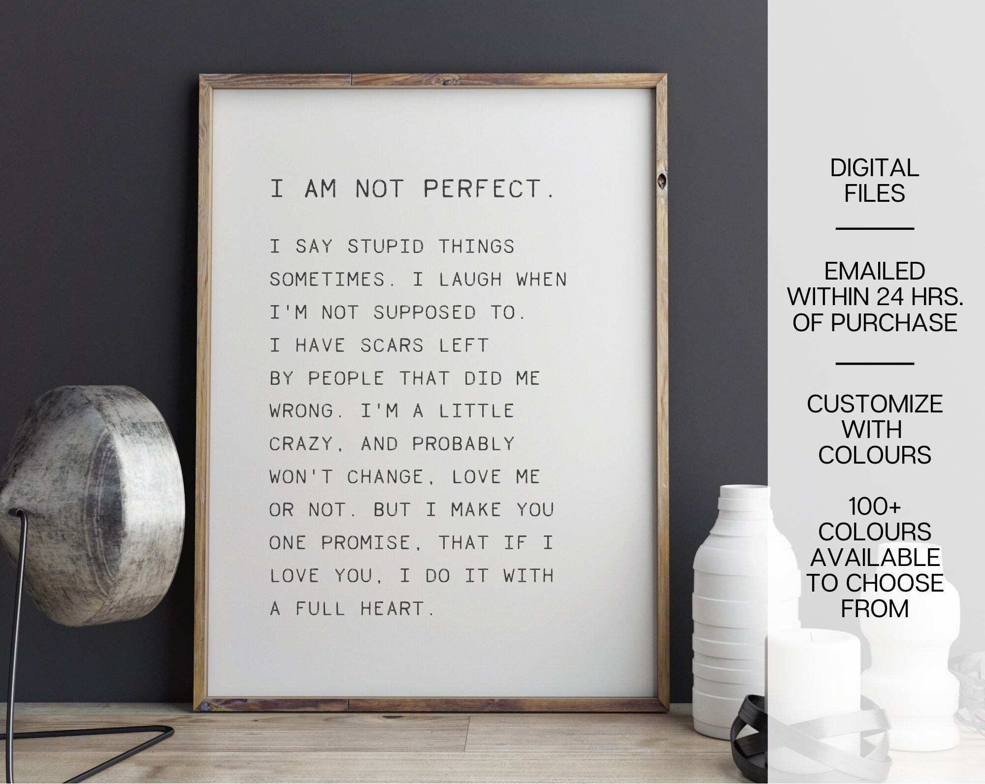 Inspirational Home Decor Gallery Wall Art Inspirational Etsy