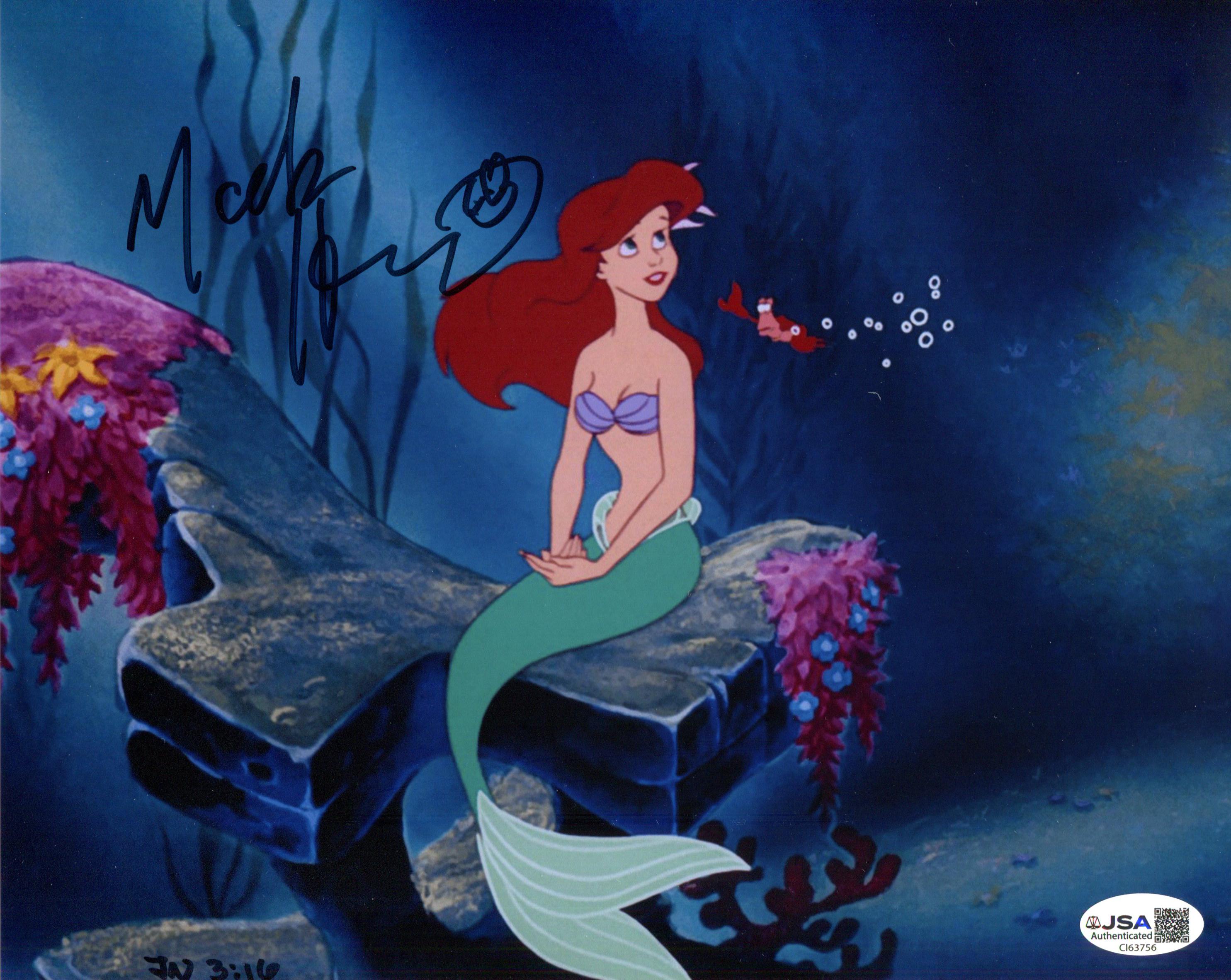 Mark Henn Signed 8x10 Photo, Creator of Disney's Ariel the Little