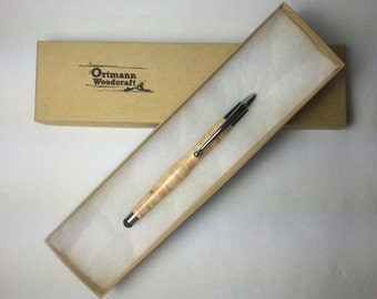 Curly Maple Touch Stylus