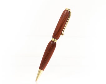 Padauk Wood Pen or Pencil - Premier Series - Handmade