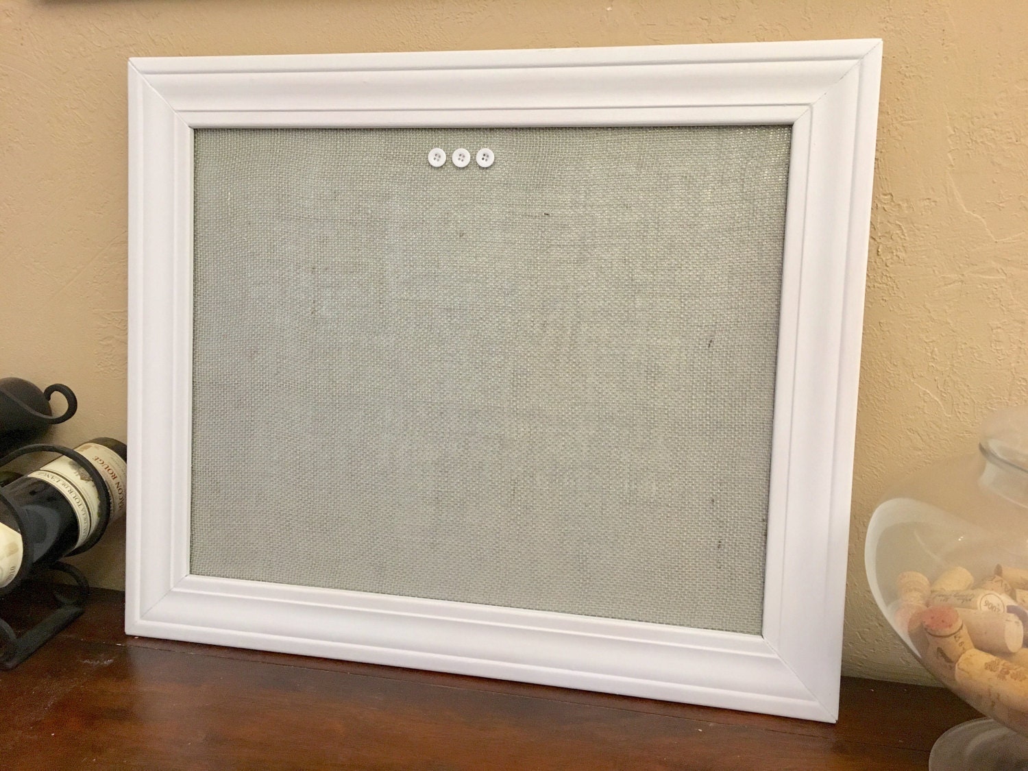 Message Fabric Board Office Photo Display Picture Etsy