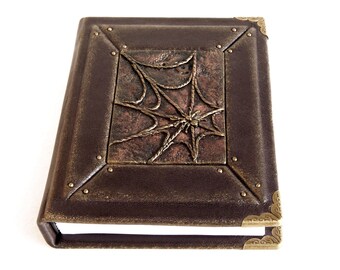 Leather notebook personalized,  vintage style leather journal diary, rustic handmade journal