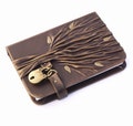 Leather Journal with Lock and Key: Personalized Tree of Life Diary product logo