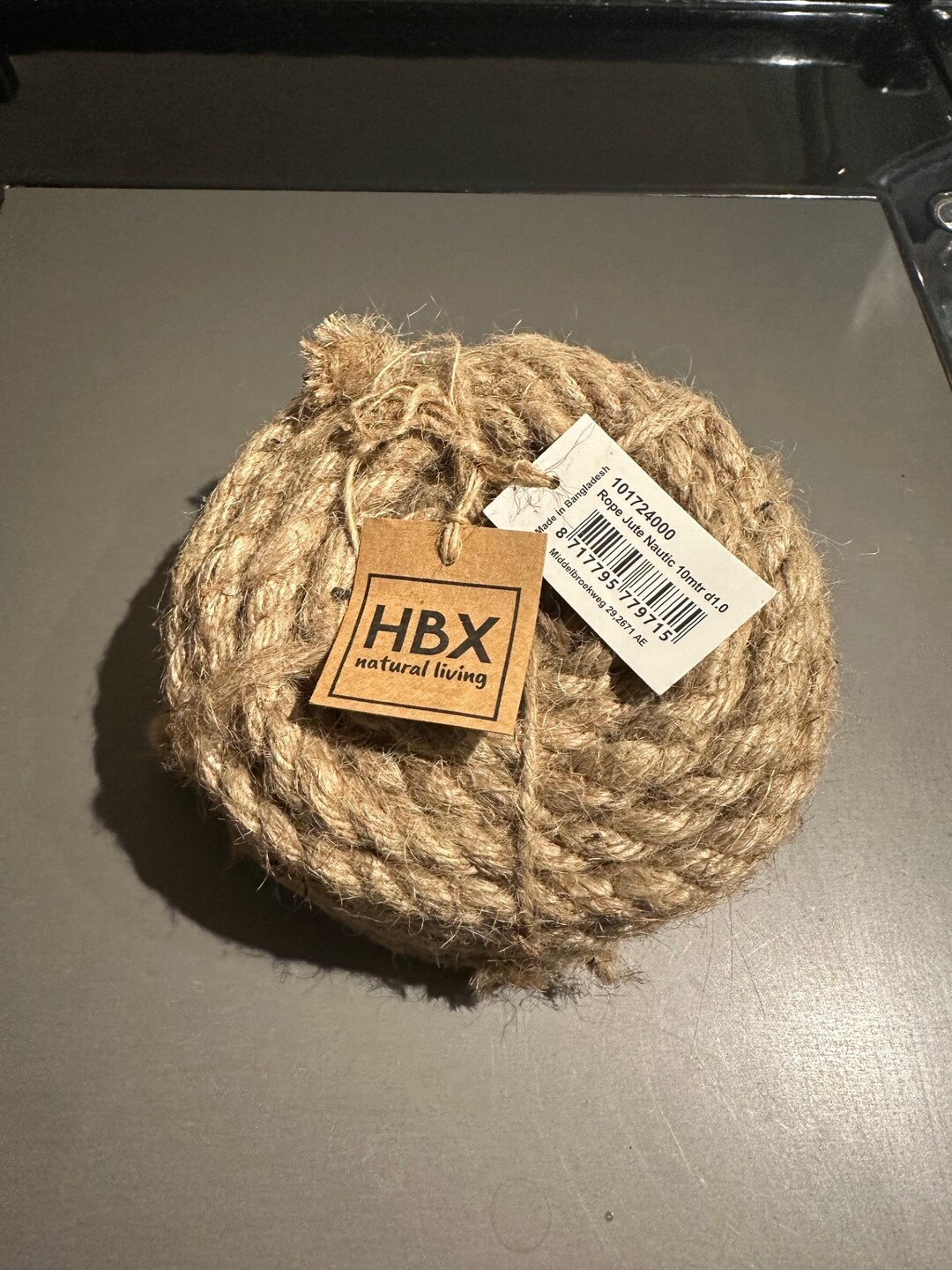 NEW 2024 HBX Natural Living Rope Jute Nautical 10 Metres Garland ...