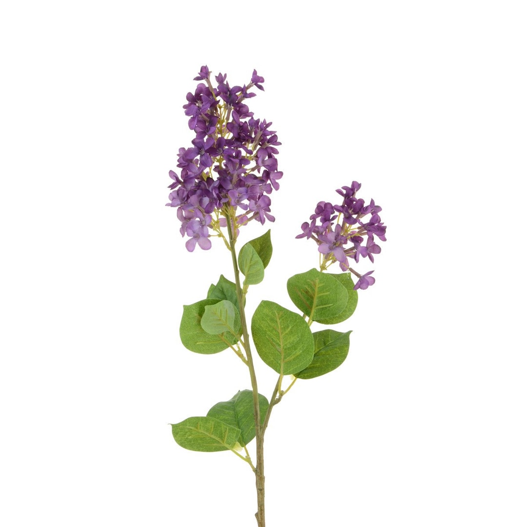 Artificial Lilac X2 71cm Long, Faux Lilac, Artificial Flowers, Artificial Lilacs, Faux Lilac