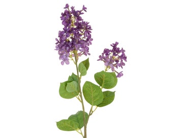 Artificial Lilac x2 71cm long, faux lilac, Artificial Flowers, Artificial Lilacs, Faux Lilac Stem, Faux Flower Stems