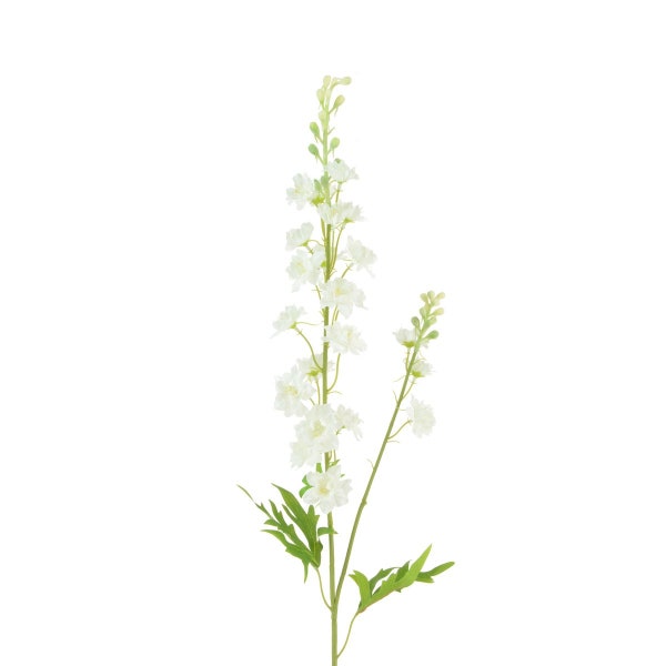 Artificial White Larkspur Spray 85cm long, faux spray, Artificial Flowers, Artificial spray, Faux larkspur flower, Faux Flower Stems