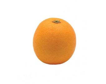Artificial Orange Fruit, Faux Orange, Weighted Decor (8cm)