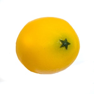 Artificial Yellow Lemon Fruit, faux lemon, artificial fruit, faux fruit