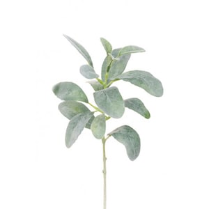 Artificial lamb&#39;s ear spray, faux lamb&#39;s ear, artificial foliage, lamb&#39;s ear, faux lamb&#39;s ear spray