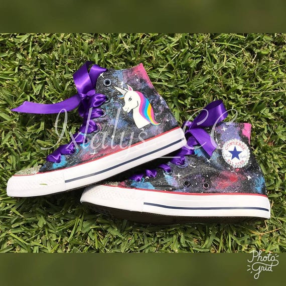 Unicorn galaxy cheap converse